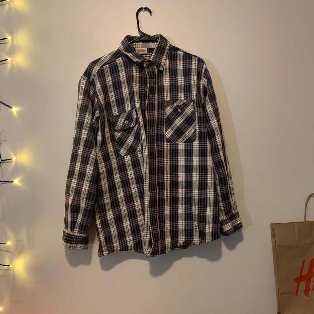 Red and Green Flannel Jacket